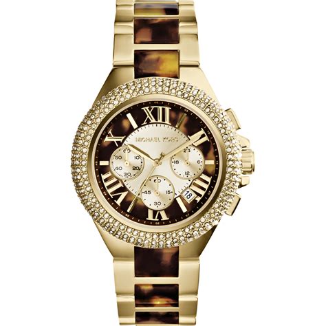 michael kors horloges dames zwart glas|Michael Kors horloge dames smartwatch.